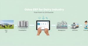 Odoo erp for dairy industry — from farm to distribution