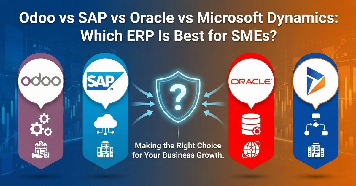 Odoo vs SAP vs Oracle vs Microsoft Dynamics Which ERP Is Best for SMEs